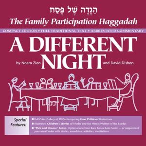cover for The Family Participation Haggadah: A Different Night, compact edition